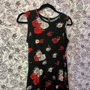 Vans Skater Dress with floral pattern